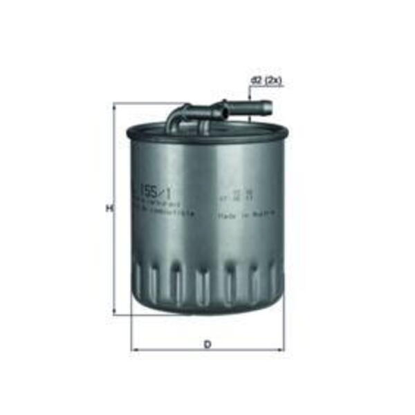 Palivový filtr MAHLE KL 155/1
