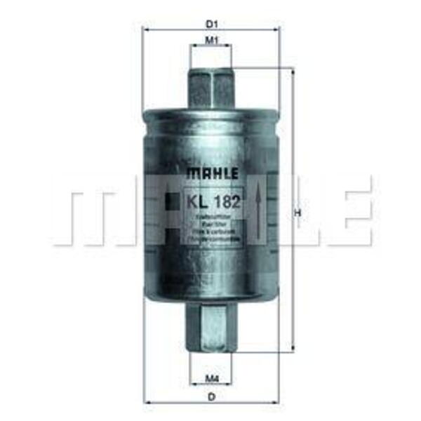Palivový filtr MAHLE KL 182