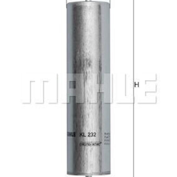 Palivový filtr MAHLE KL 232