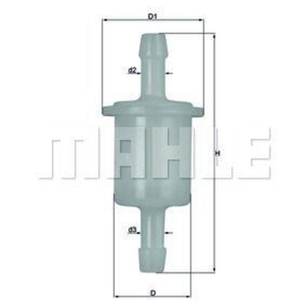 Palivový filtr MAHLE KL 26 OF