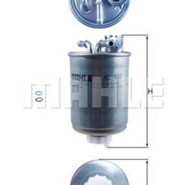Palivový filtr MAHLE KL 410D