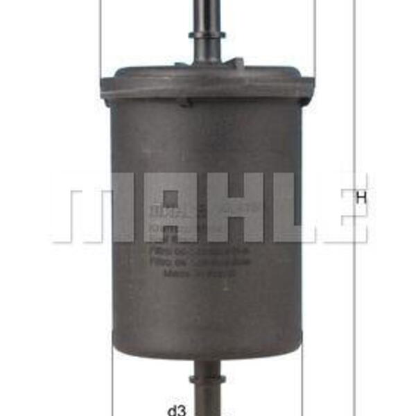 Palivový filtr MAHLE KL 416/1 KL 416/1