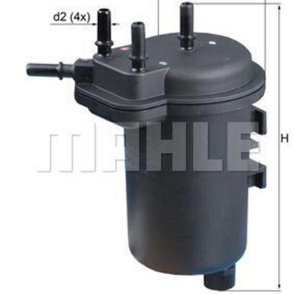 Palivový filtr MAHLE KL 432