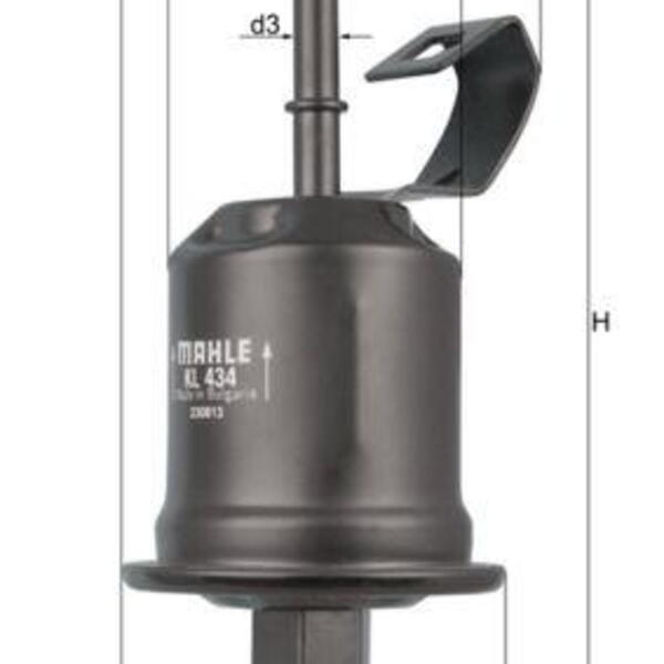 Palivový filtr MAHLE KL 434