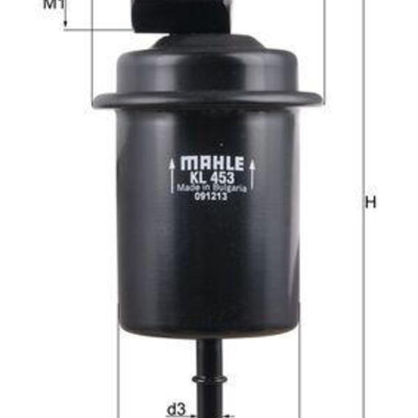 Palivový filtr MAHLE KL 453