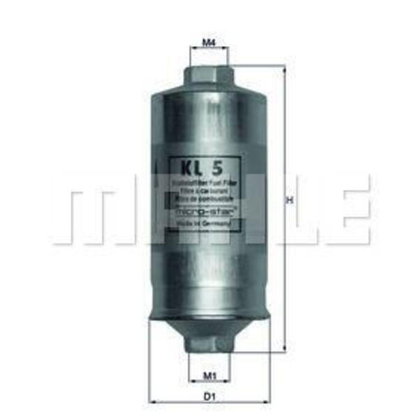 Palivový filtr MAHLE KL 5