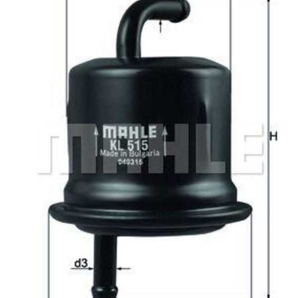 Palivový filtr MAHLE KL 515