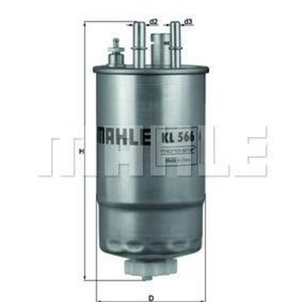 Palivový filtr MAHLE KL 566