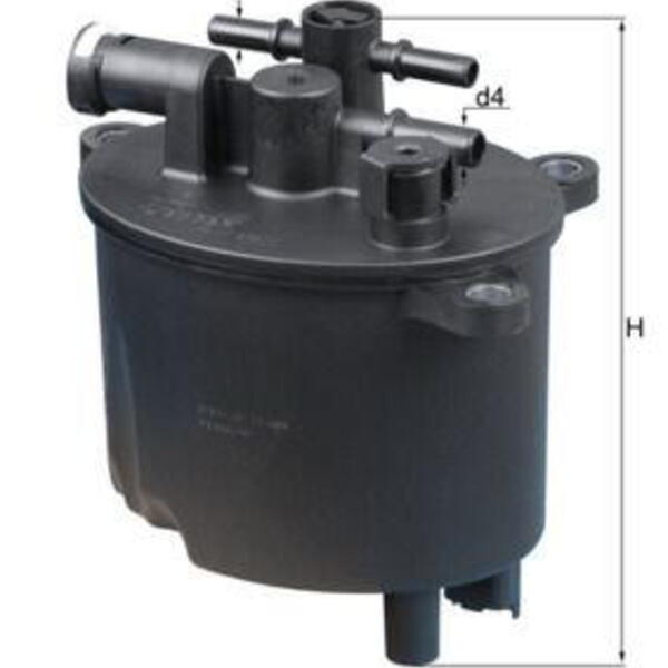 Palivový filtr MAHLE KL 581