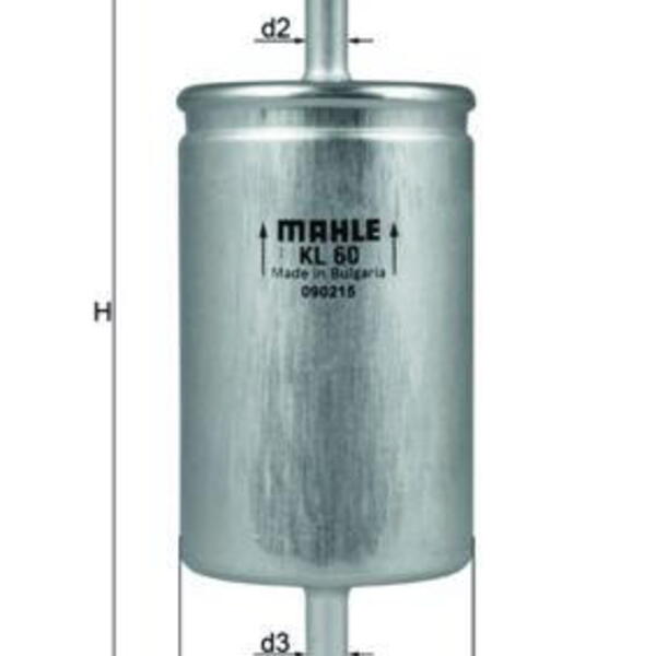 Palivový filtr MAHLE KL 60