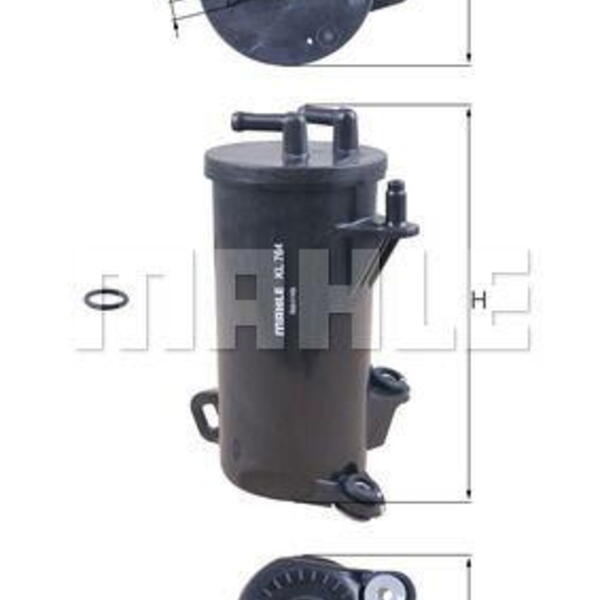 Palivový filtr MAHLE KL 764D