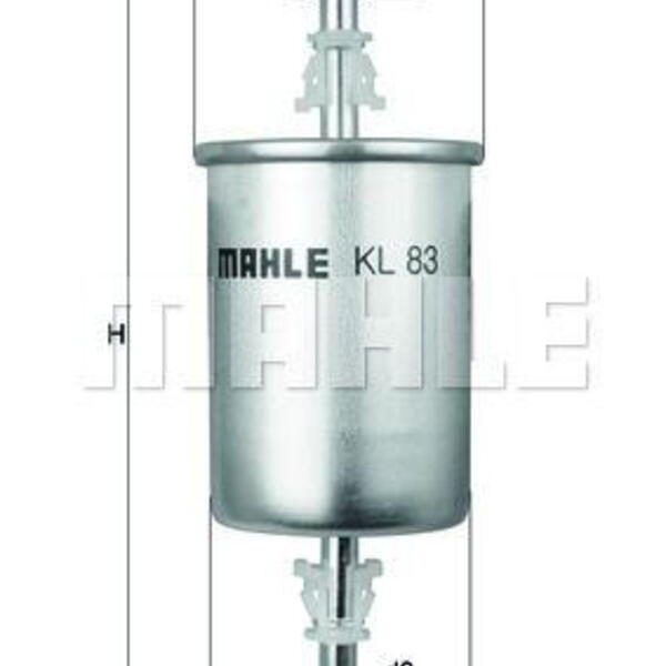 Palivový filtr MAHLE KL 83 KL 83