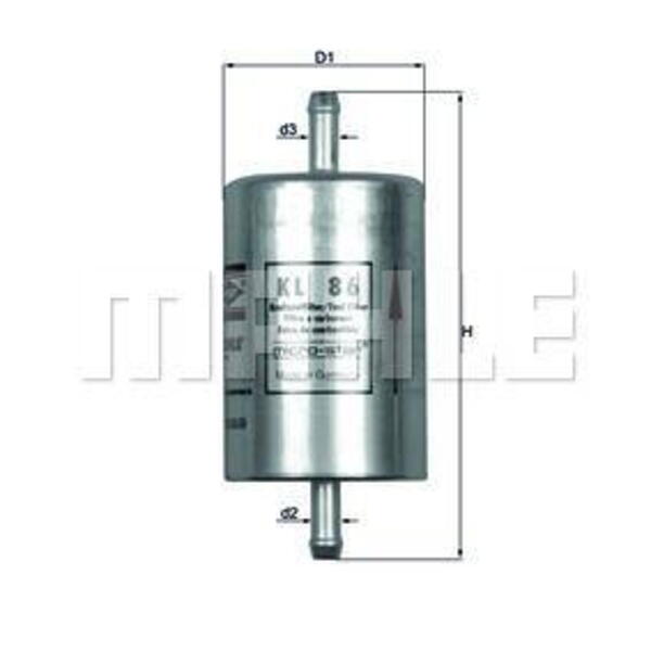 Palivový filtr MAHLE KL 86