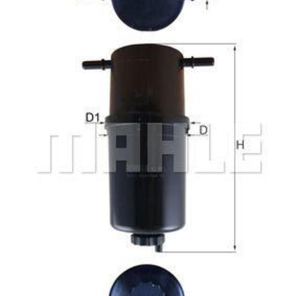 Palivový filtr MAHLE KL 873