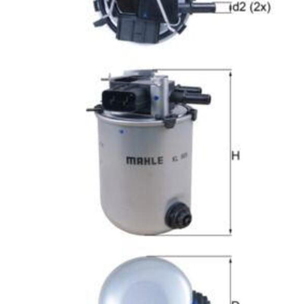 Palivový filtr MAHLE KL 909