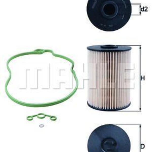 Palivový filtr MAHLE KX 200D/S