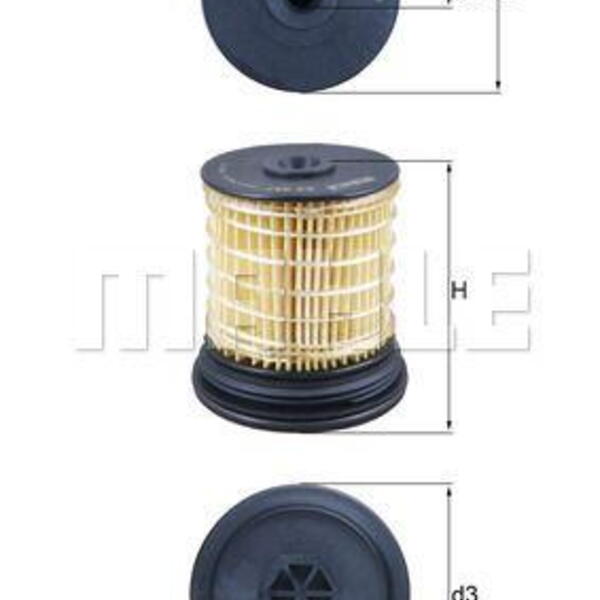 Palivový filtr MAHLE KX 397