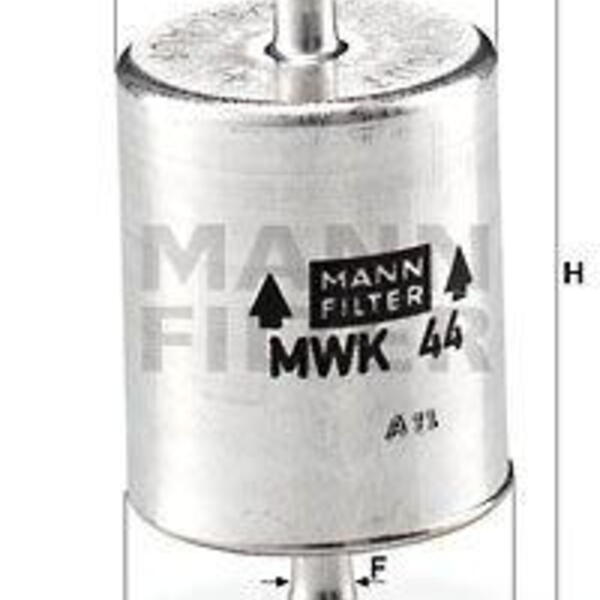 Palivový filtr MANN-FILTER MWK 44 MWK 44