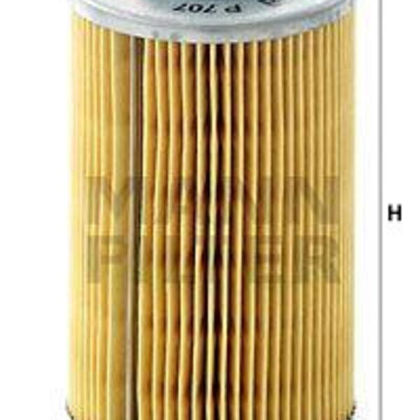 Palivový filtr MANN-FILTER P 707 x