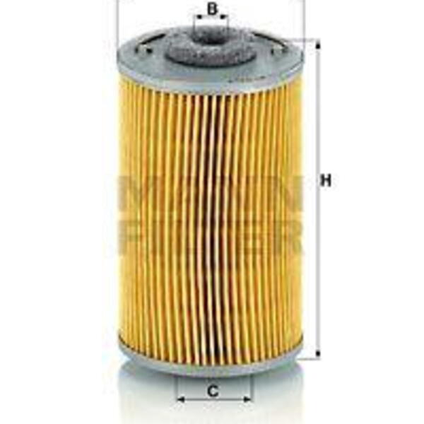 Palivový filtr MANN-FILTER P 707