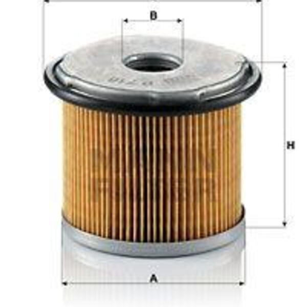 Palivový filtr MANN-FILTER P 716