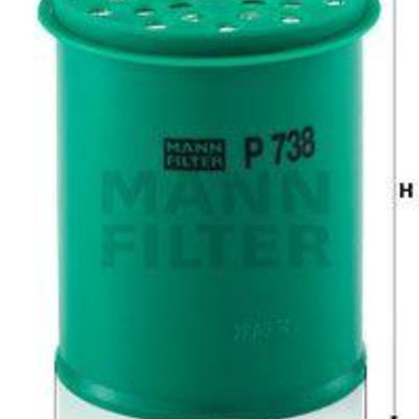 Palivový filtr MANN-FILTER P 738 x