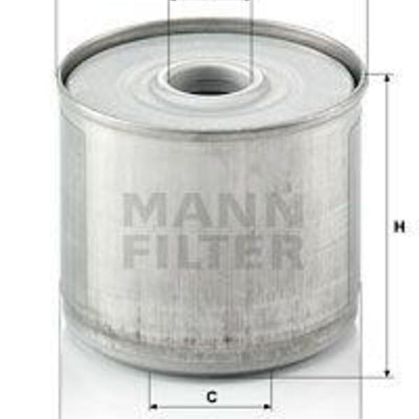 Palivový filtr MANN-FILTER P 917/1 x P 917/1 x