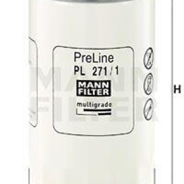 Palivový filtr MANN-FILTER PL 271/1 PL 271/1