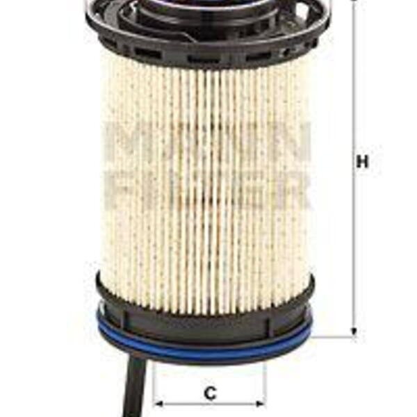 Palivový filtr MANN-FILTER PU 10 011 z PU 10 011 z