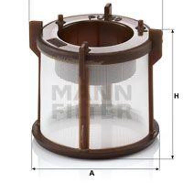 Palivový filtr MANN-FILTER PU 50 x