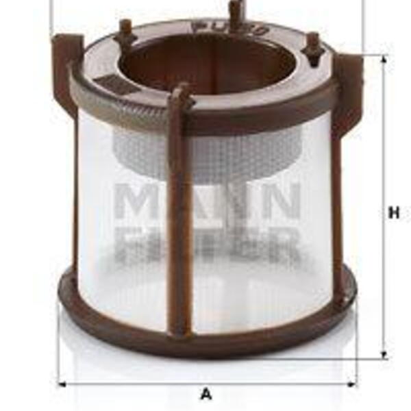 Palivový filtr MANN-FILTER PU 50 z