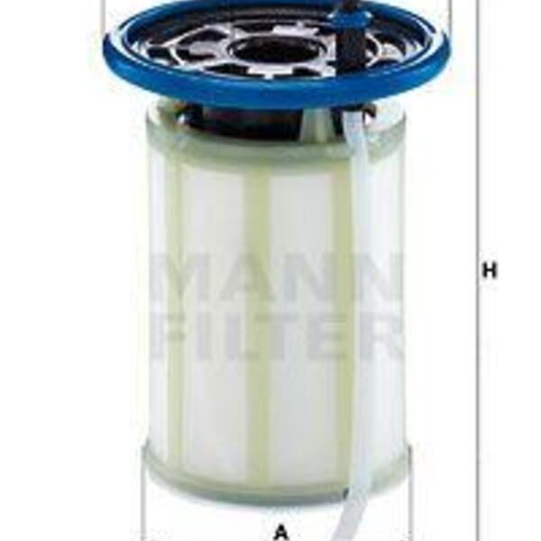 Palivový filtr MANN-FILTER PU 7019