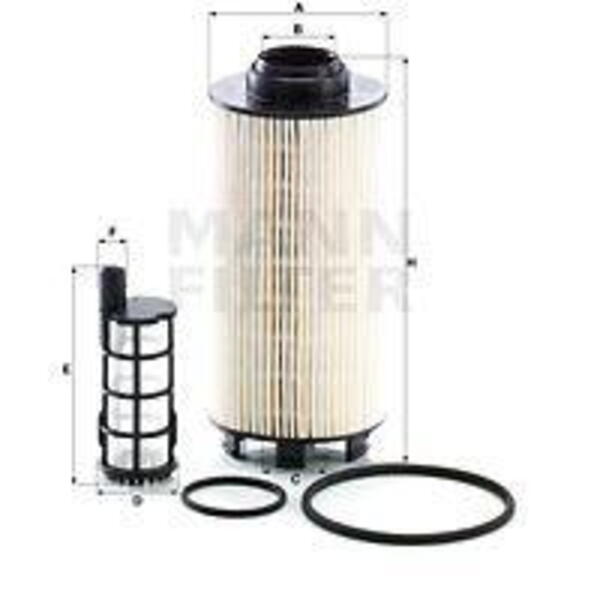 Palivový filtr MANN-FILTER PU 8010/1-2 x