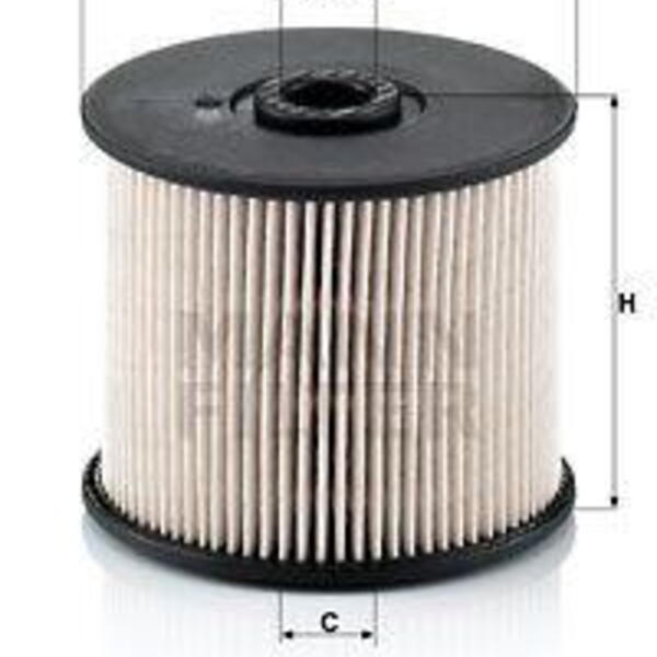 Palivový filtr MANN-FILTER PU 830 x