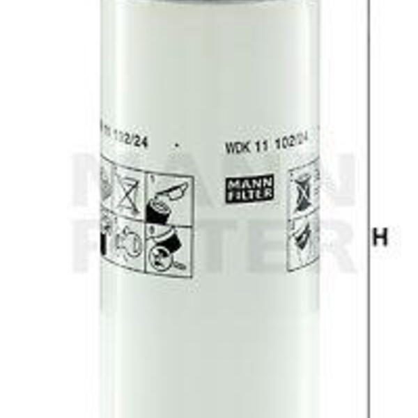 Palivový filtr MANN-FILTER WDK 11 102/24