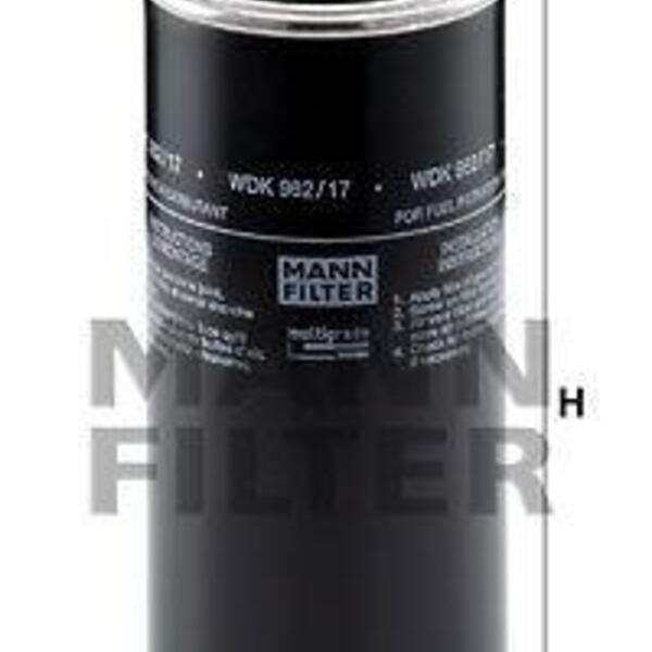 Palivový filtr MANN-FILTER WDK 962/17 WDK 962/17