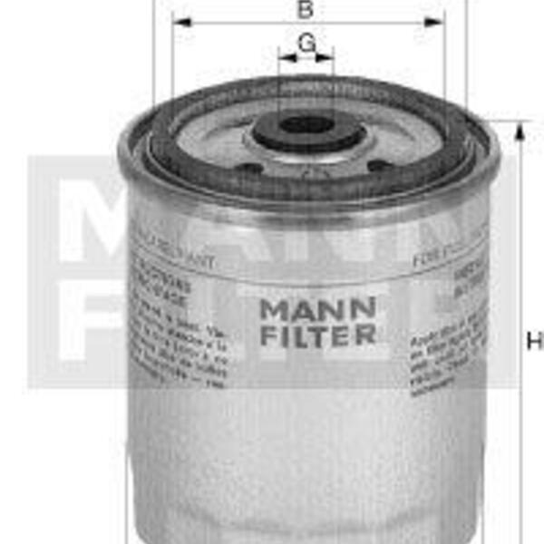 Palivový filtr MANN-FILTER WK 11 051