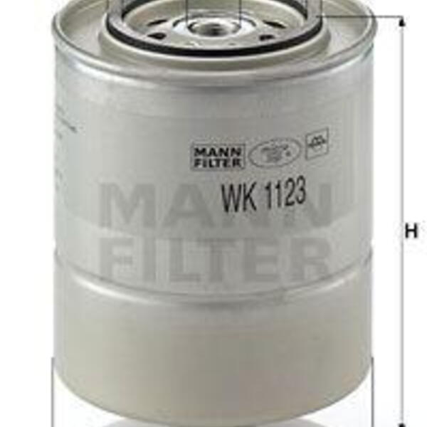 Palivový filtr MANN-FILTER WK 1123 WK 1123
