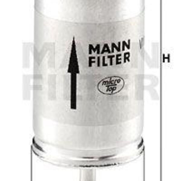 Palivový filtr MANN-FILTER WK 410
