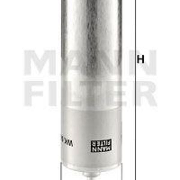Palivový filtr MANN-FILTER WK 5001