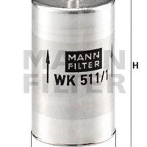 Palivový filtr MANN-FILTER WK 511/1