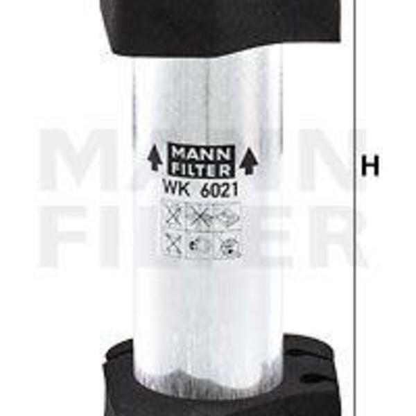 Palivový filtr MANN-FILTER WK 6021