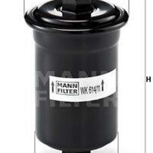 Palivový filtr MANN-FILTER WK 614/11 WK 614/11