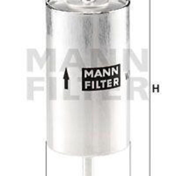 Palivový filtr MANN-FILTER WK 614/46 WK 614/46