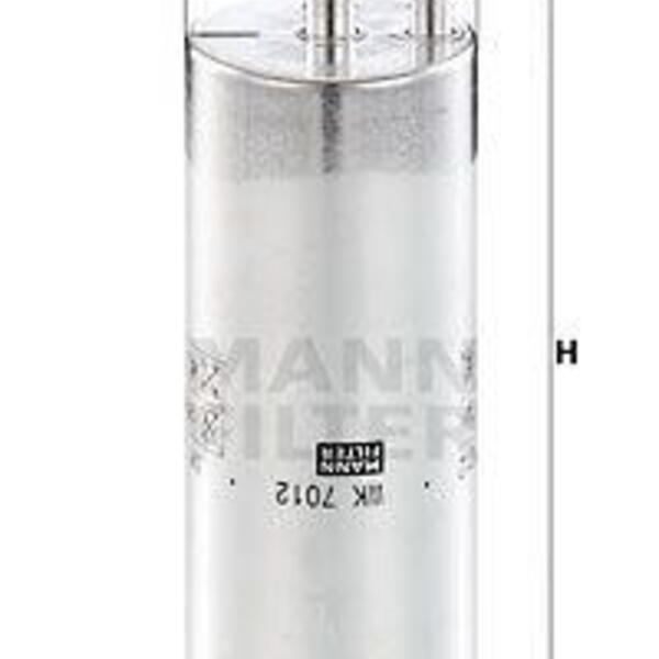 Palivový filtr MANN-FILTER WK 7012