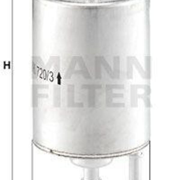 Palivový filtr MANN-FILTER WK 720/3 WK 720/3