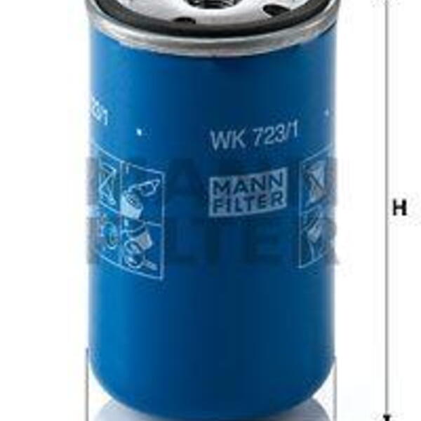 Palivový filtr MANN-FILTER WK 723/1