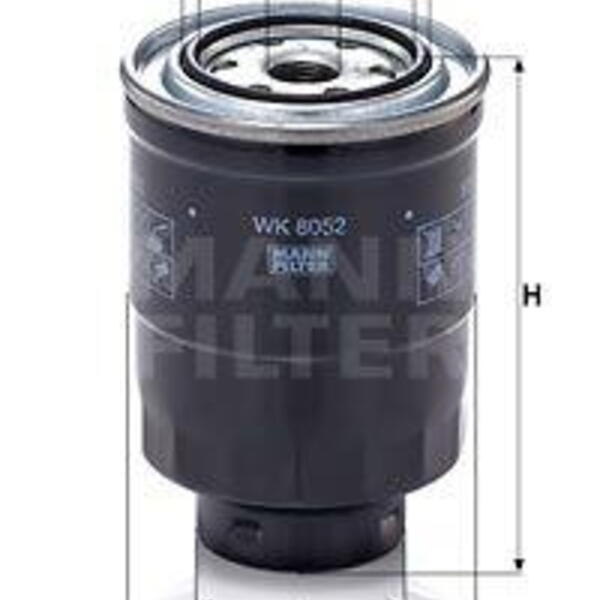 Palivový filtr MANN-FILTER WK 8052 z WK 8052 z