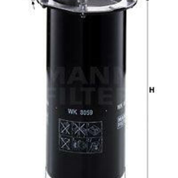 Palivový filtr MANN-FILTER WK 8059