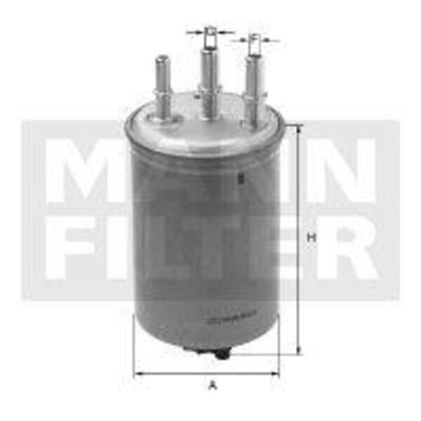 Palivový filtr MANN-FILTER WK 8069